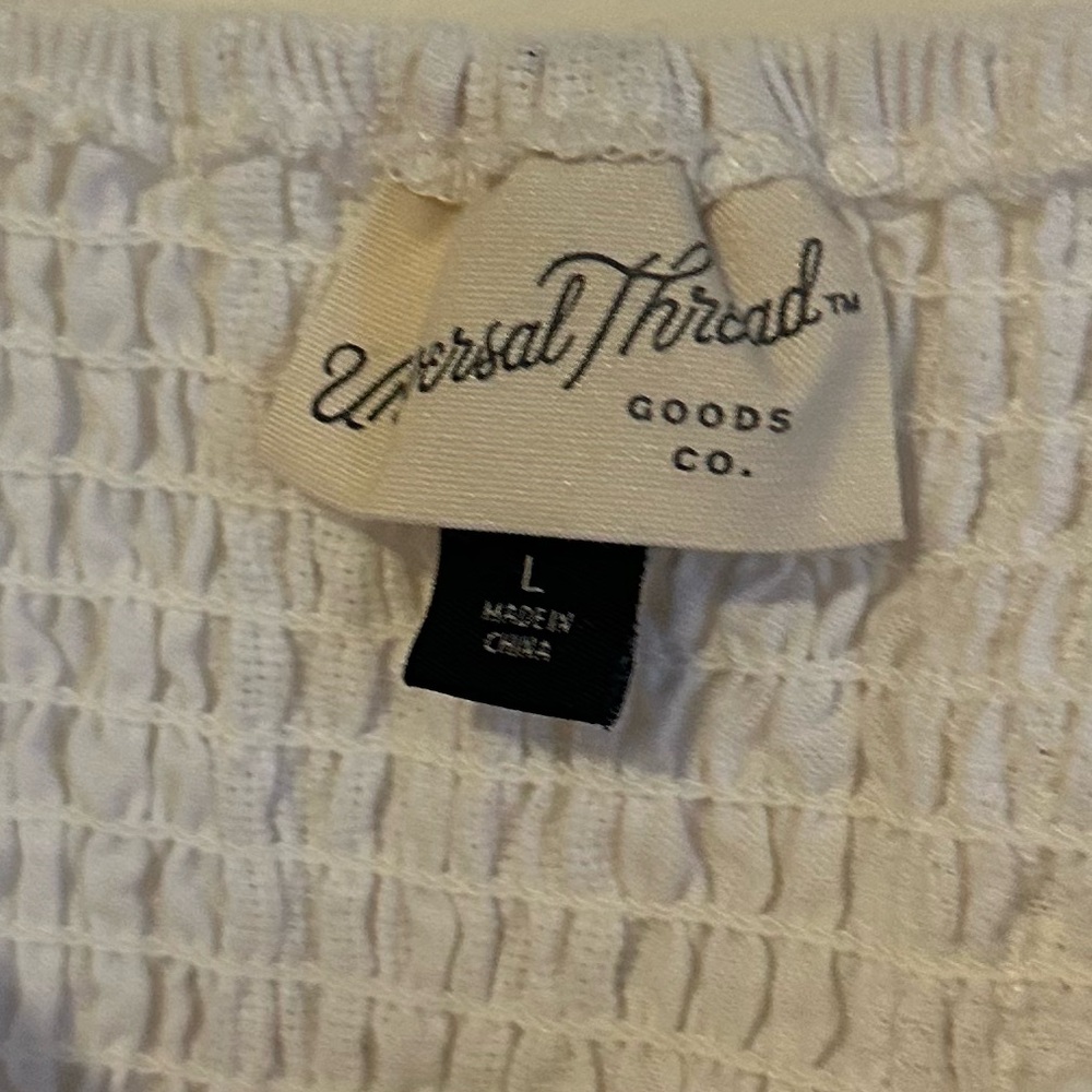 Universal Thread White Button-Down Mini Dress - Picture 11 of 12
